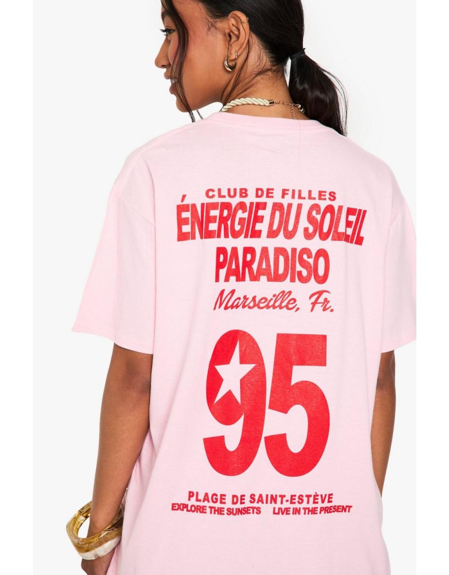 Energie Du Soleil 95 Oversized Printed T-shirt - 3