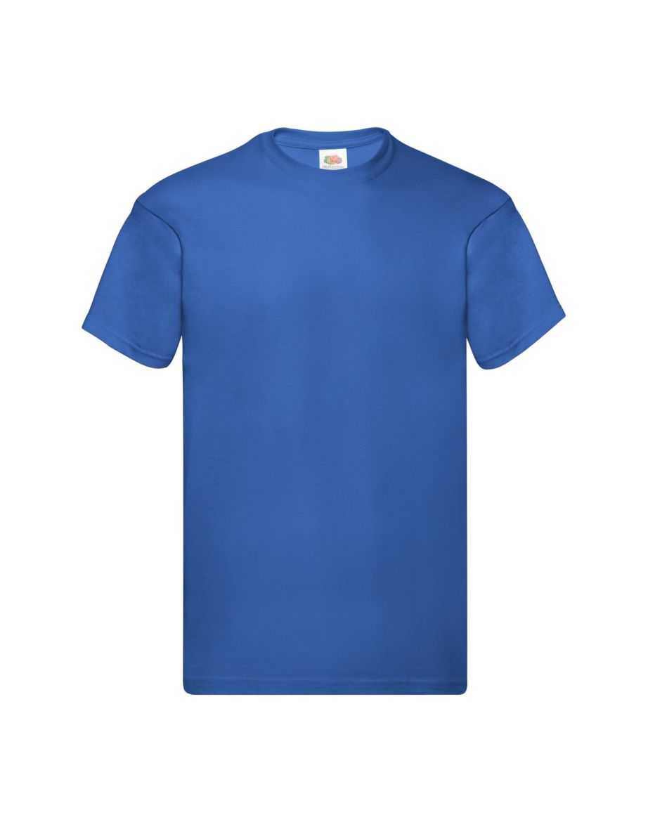 Fruit of the Loom Mens Original T-Shirt - Royal Blue