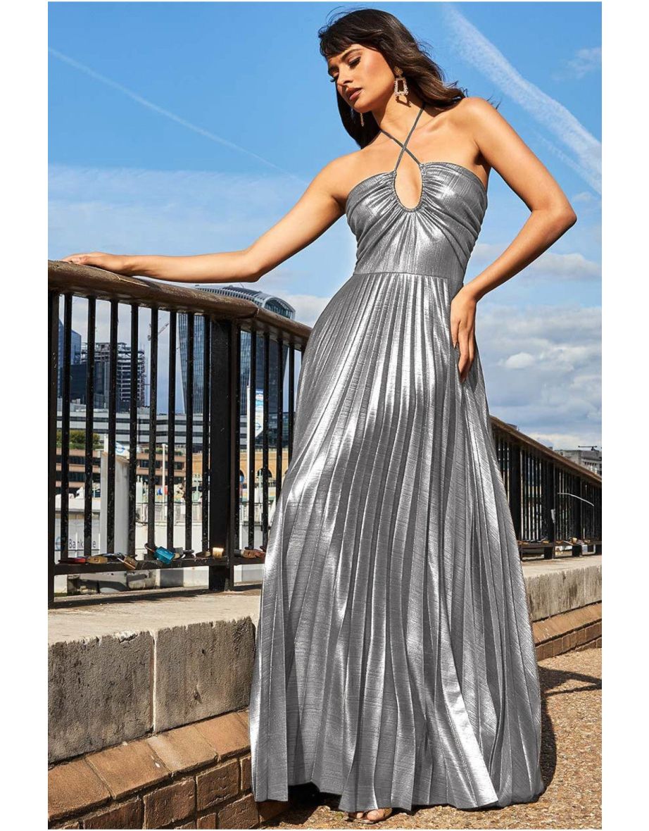 Silver one piece discount dress