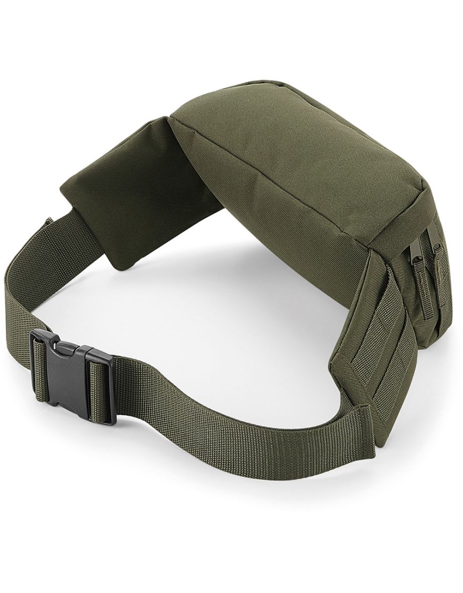 BagBase Molle Utility Waistpack - Military Green - 1
