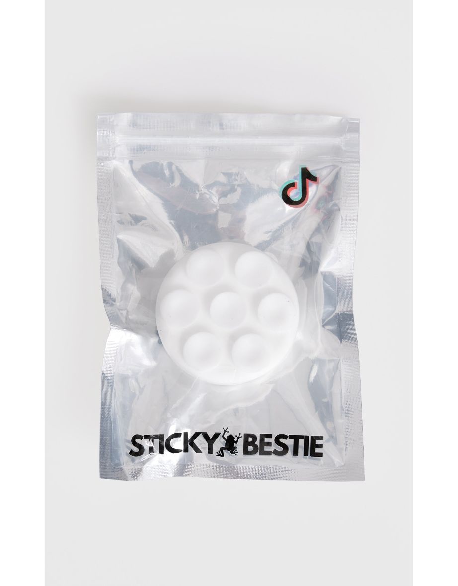 STICKYBESTIE Black Pop Socket Roundie - 2