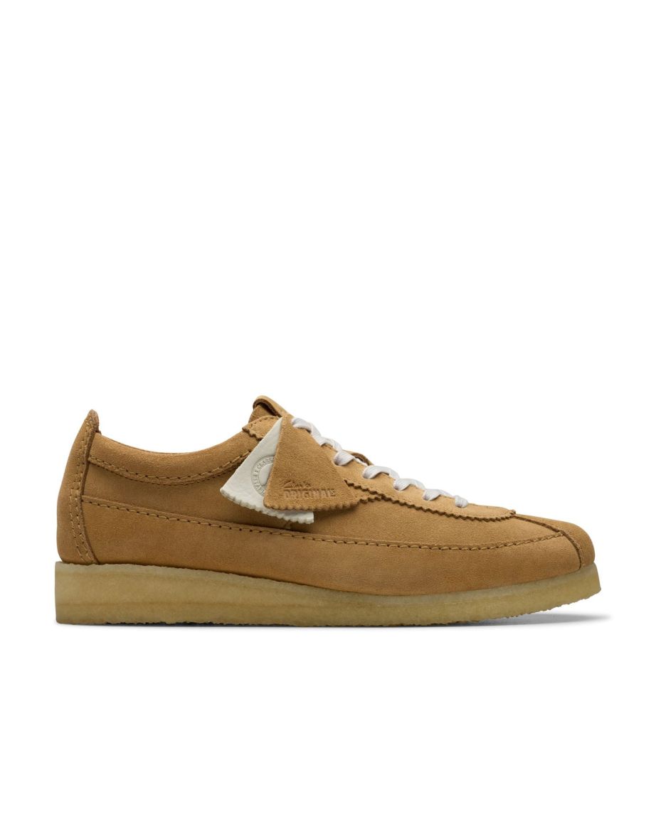Men's Clarks Wallabe Tor Shoes in Brown
