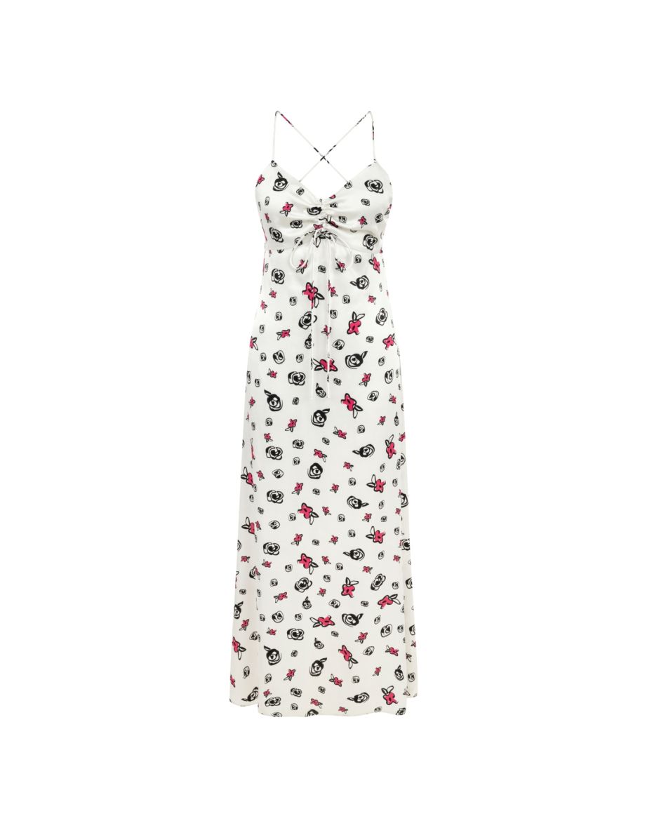 Twist Column Midaxi Slip Dress - 5