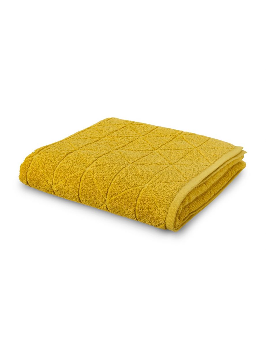 SCENARIO Jacquard Weave Cotton Bath Sheet