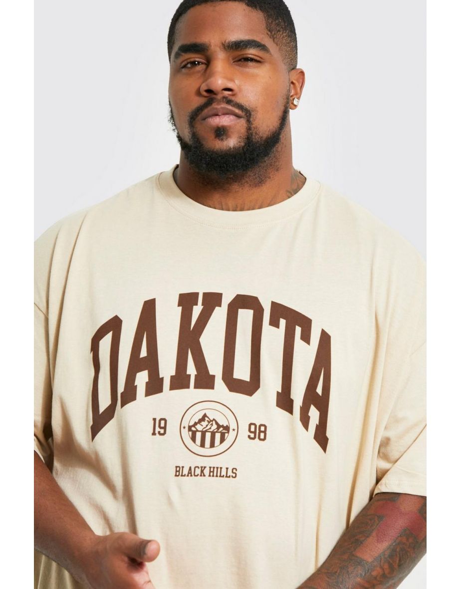 Plus City Print T-shirt - sand - 2