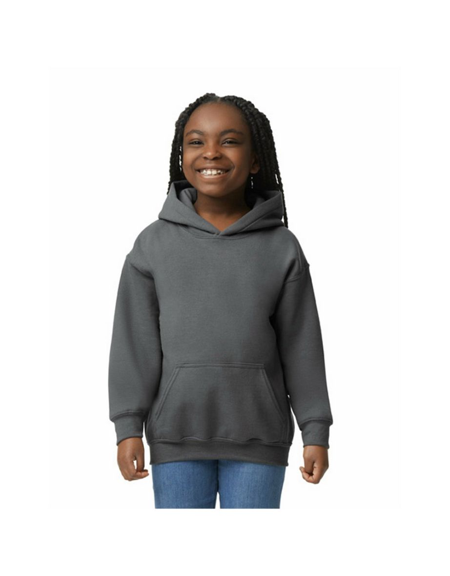 Gildan Childrens/Kids Heavy Blend Hoodie - Charcoal