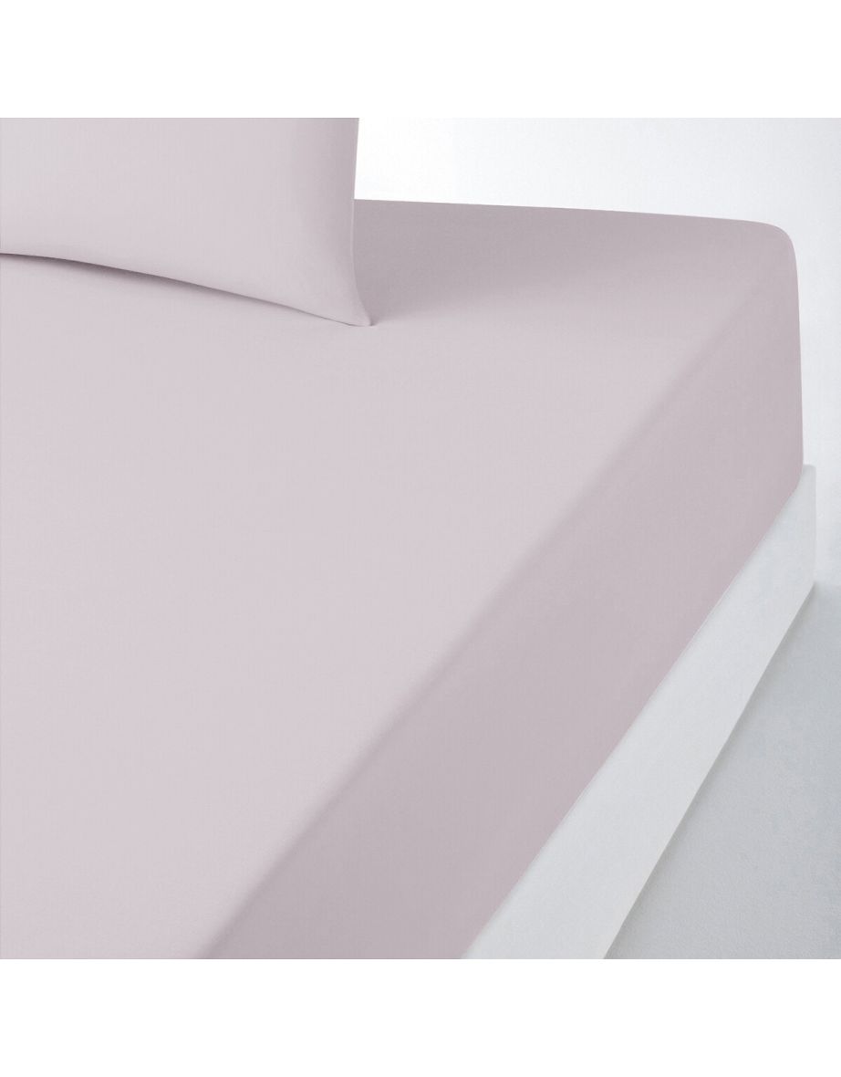 Scenario Plain Polycotton Fitted Sheet for Thick Mattresses