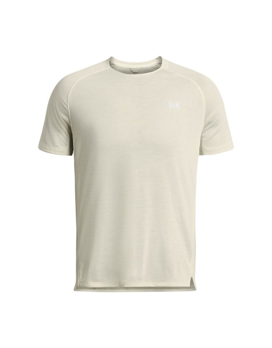 Men's Under Armour Trail Run Shortsles T-Shirt in Brown