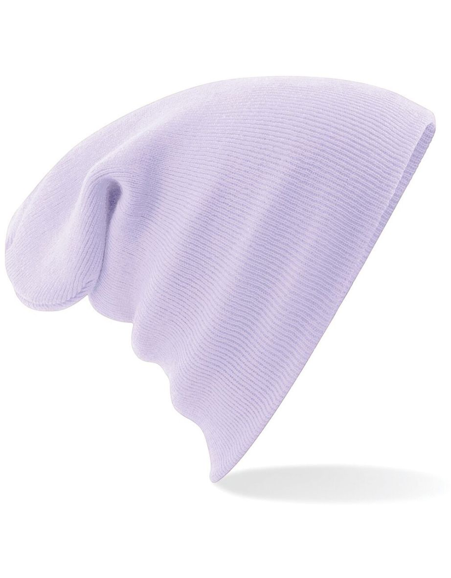 Beechfield Soft Feel Knitted Winter Hat - Lavender - 1