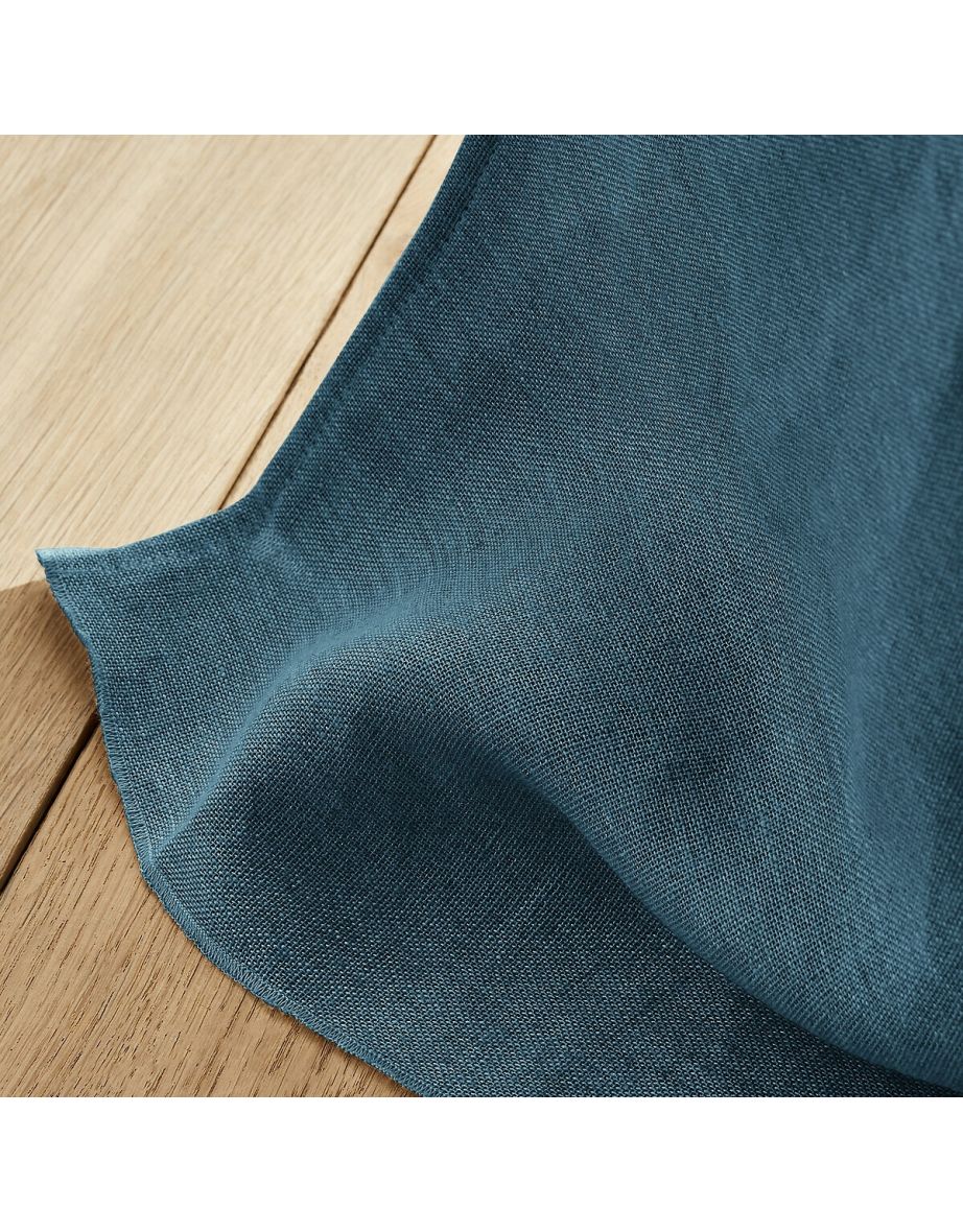 Colin Pure Linen Blackout Curtain with Eyelets - 2