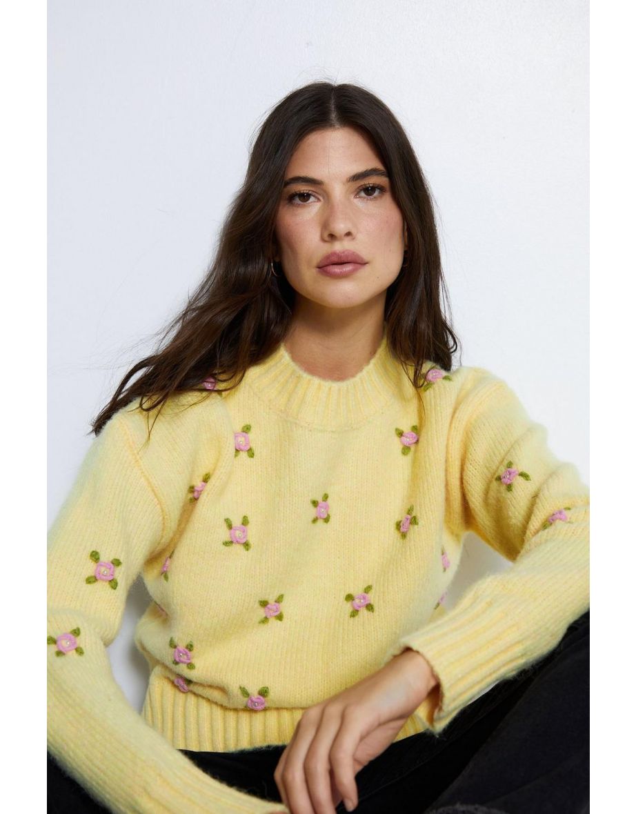 Warehouse discount yellow jumper