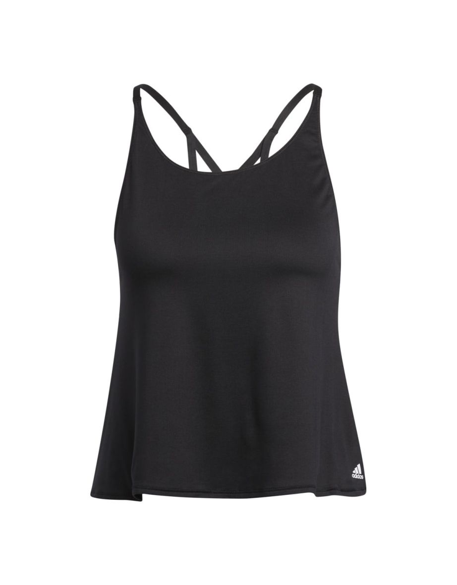 Women's adidas Yoga Tank Top in Black - 1