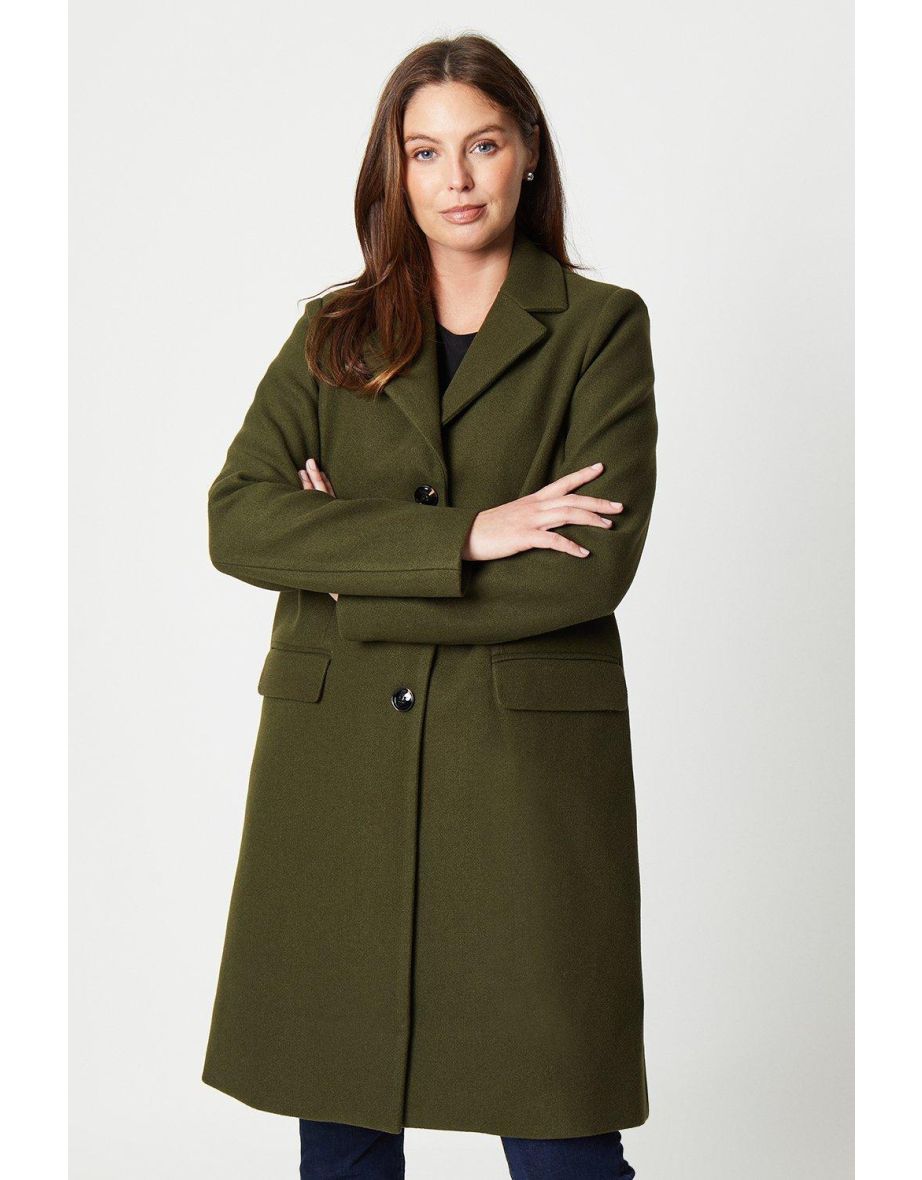 Fit and flare discount peacoat