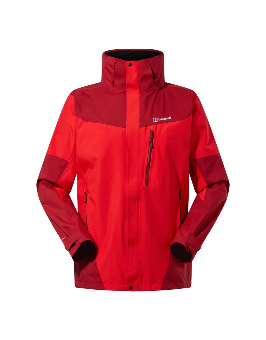 Men's Berghaus Arran Shell Jacket in Red