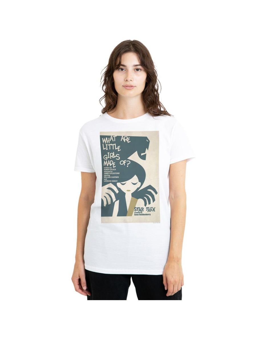 Star Trek Unisex Adult The Original Series Episode 7 T-Shirt - White