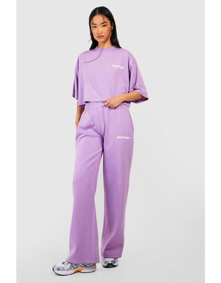 Pantone Straight Leg Jogger - lilac - 3