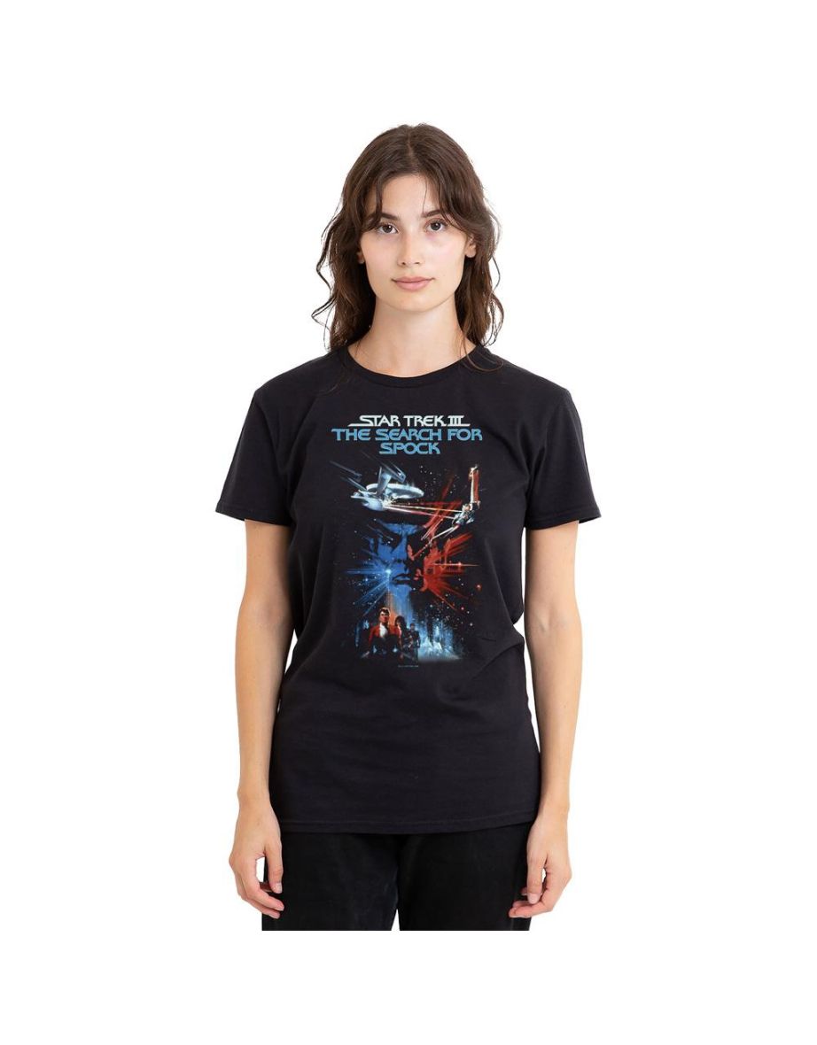 Star Trek Unisex Adult Search for Spock T-Shirt - Black - 3