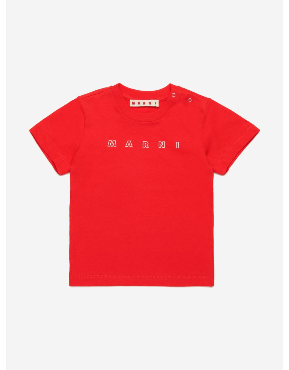 Baby Logo T-Shirt in Red