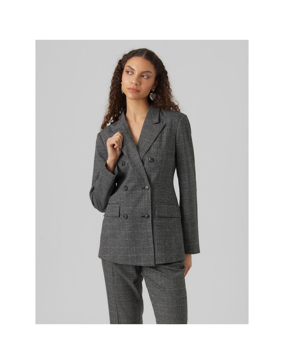 Vero moda double hot sale breasted blazer