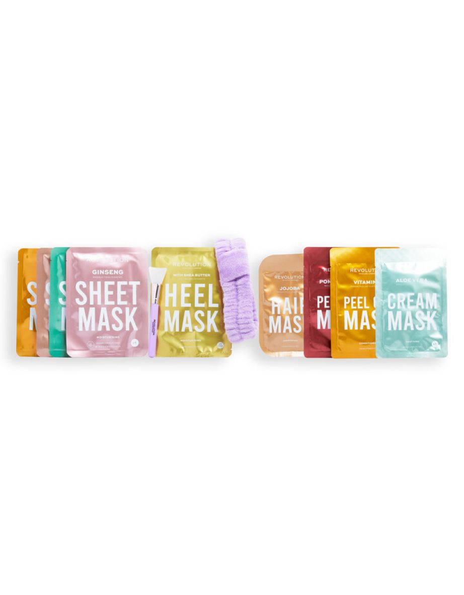 Revolution Skincare 12 Days of Face, Body & Hair Mask Advent Calendar