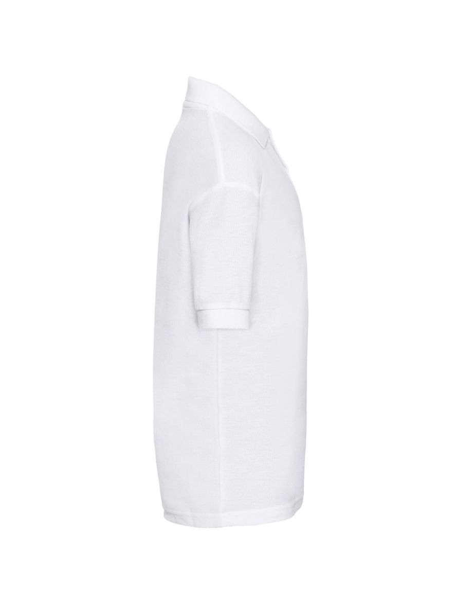 Russell Childrens/Kids Pique Polo Shirt - White - 2