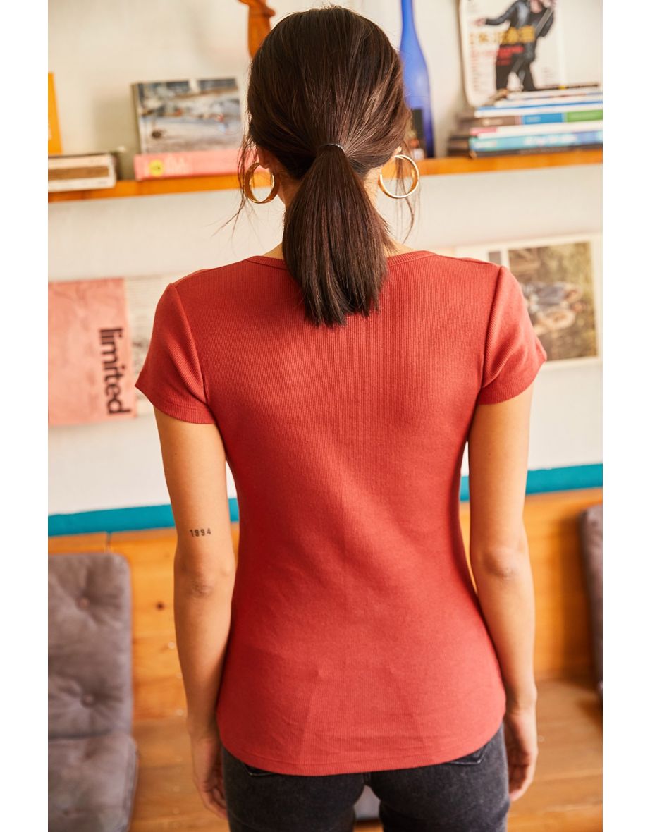Women's Tile Snap-On Camisole Blouse - 4