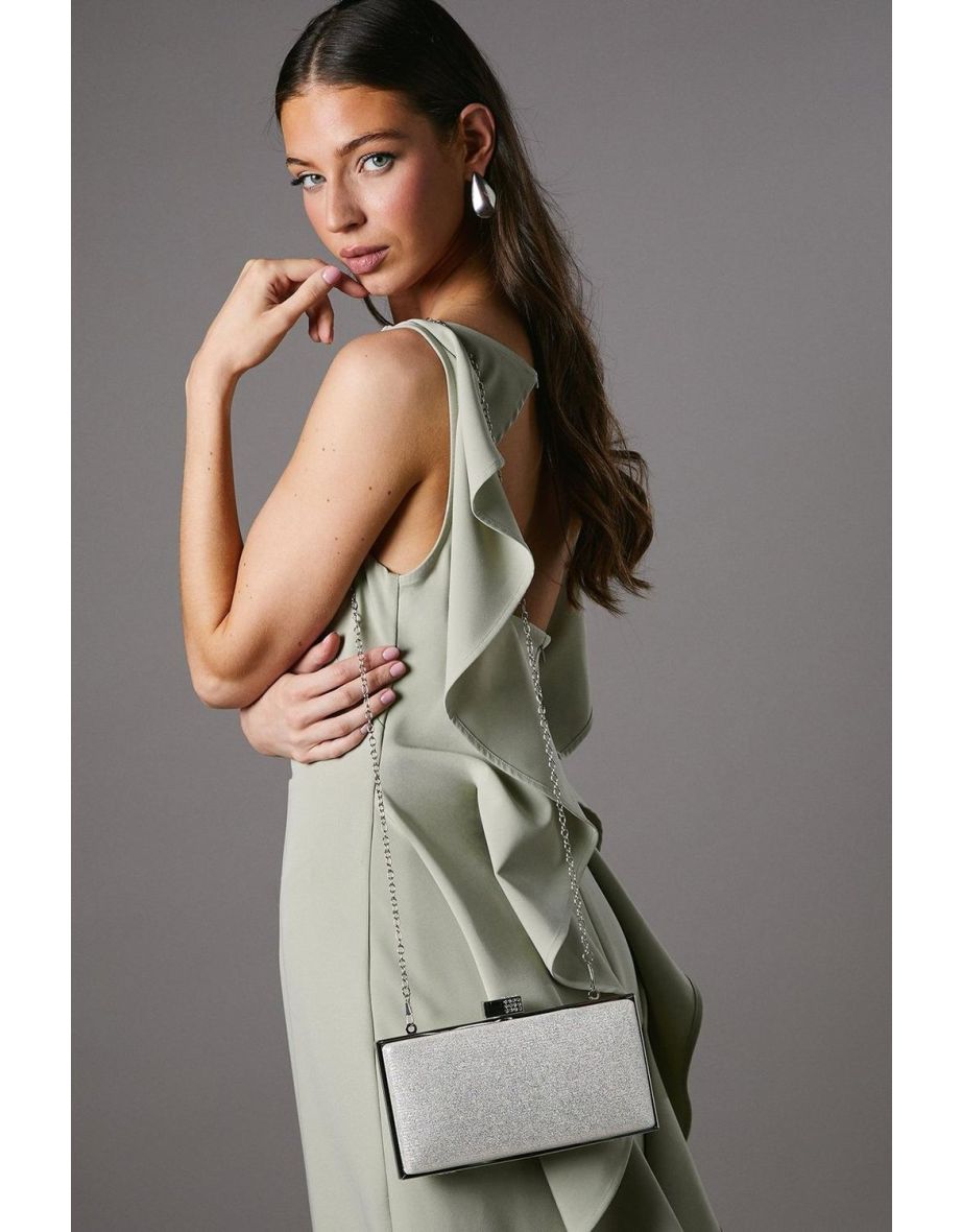 Toulouse Glitter Hard Clutch Bag