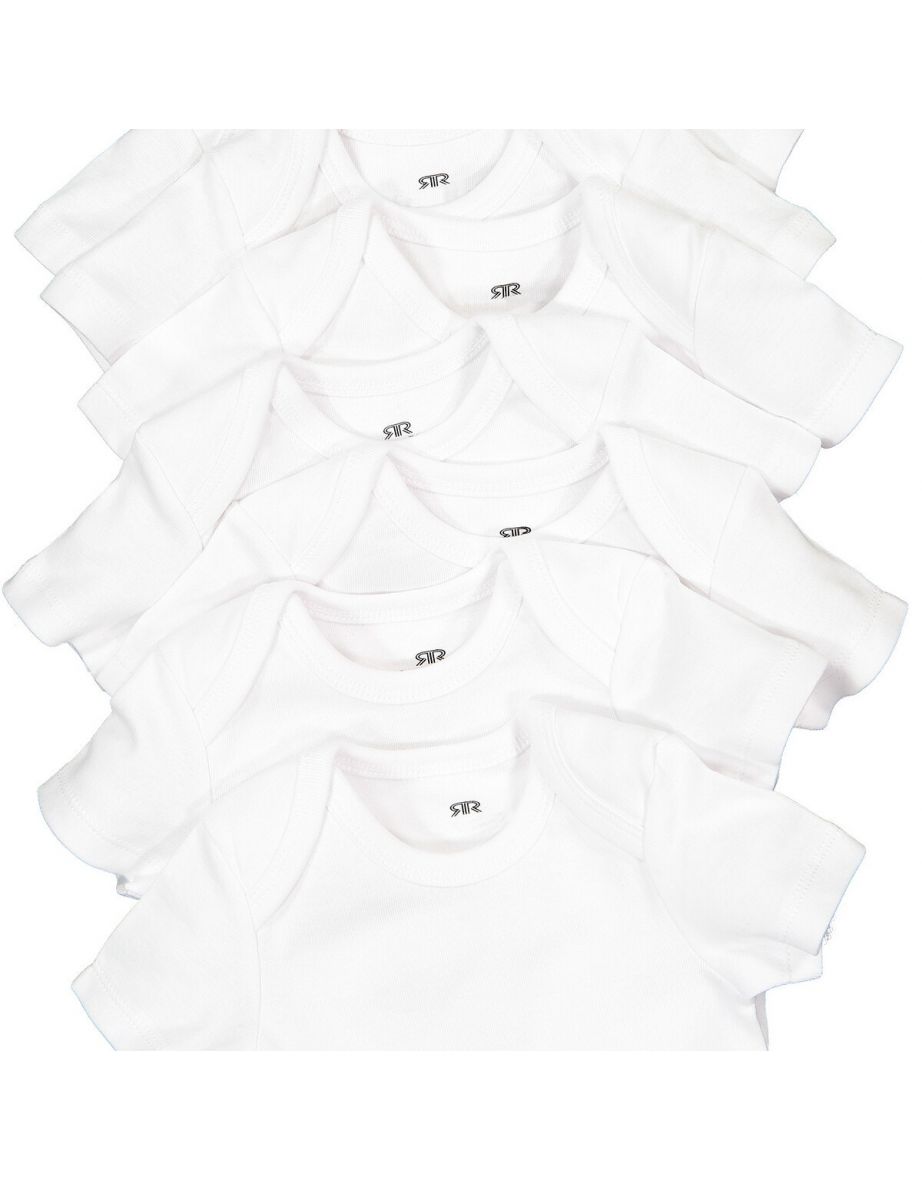 Pack of 7 Cotton Short-Sleeved Bodysuits - 1