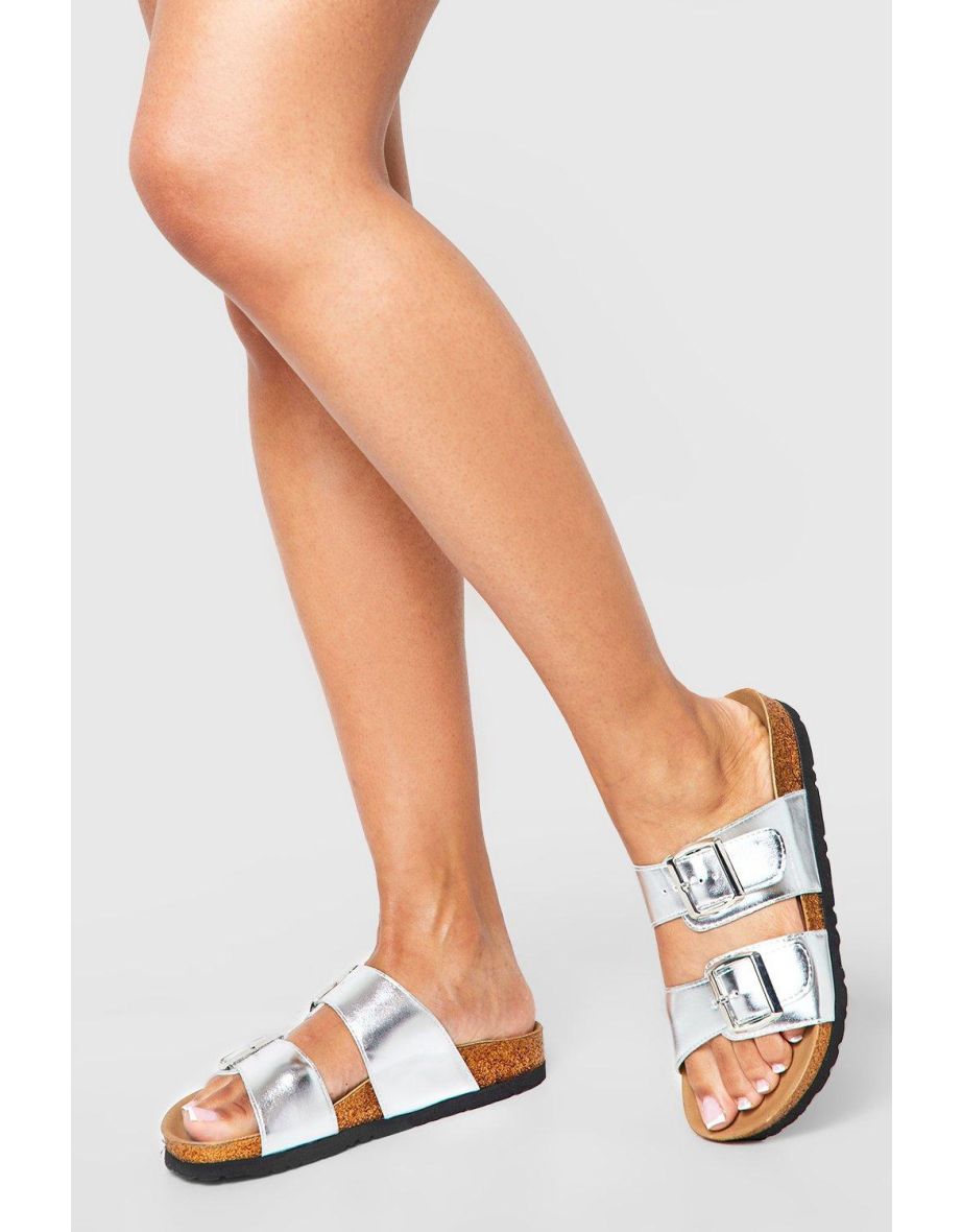 Womens sliders online boohoo