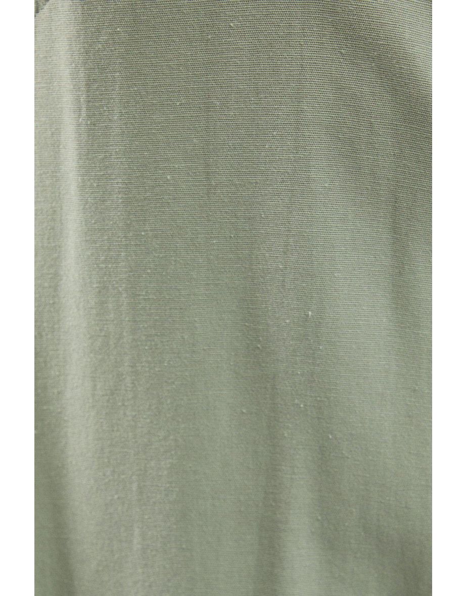 Linen Rope Tie Midaxi Sundress - 3