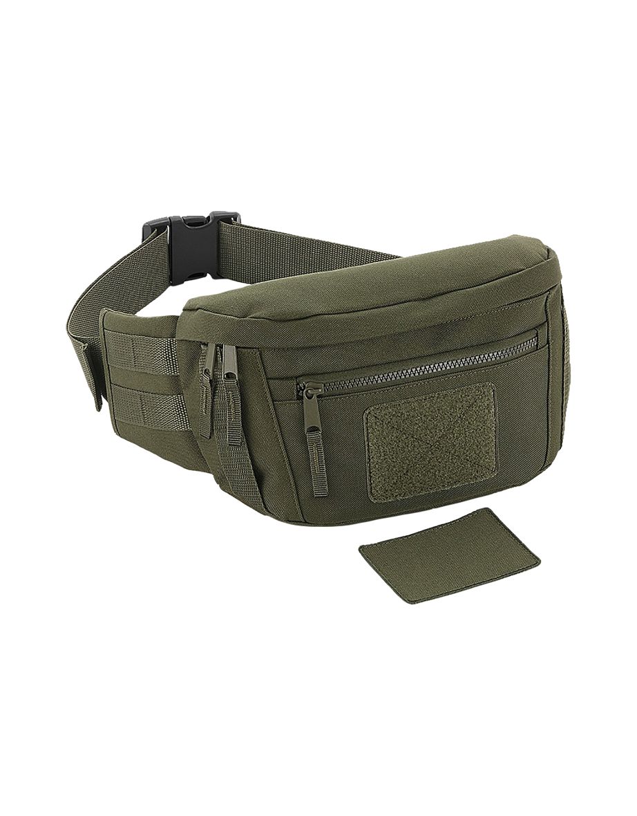 BagBase Molle Utility Waistpack - Military Green
