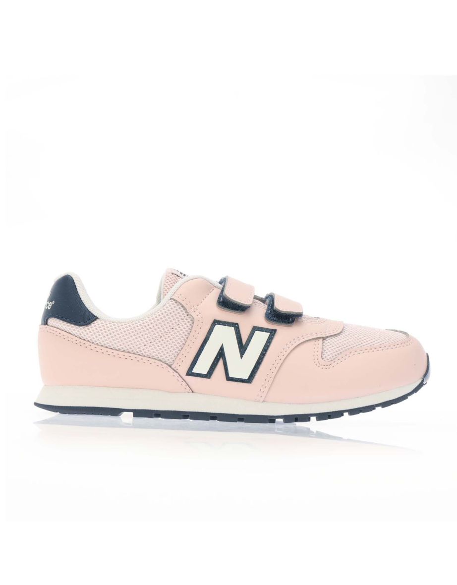 Shop Girl s New Balance 500 Hook and Loop Trainers in Pink Online in Qatar VogaCloset