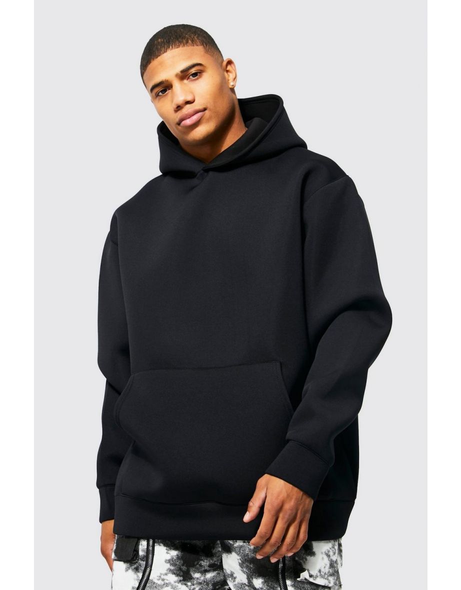 Oversized hoodie black mens deals
