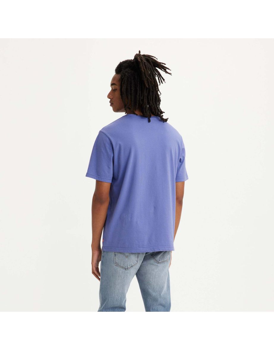 Men's Levis Headline Relaxed T-Shirt in Blue - 1