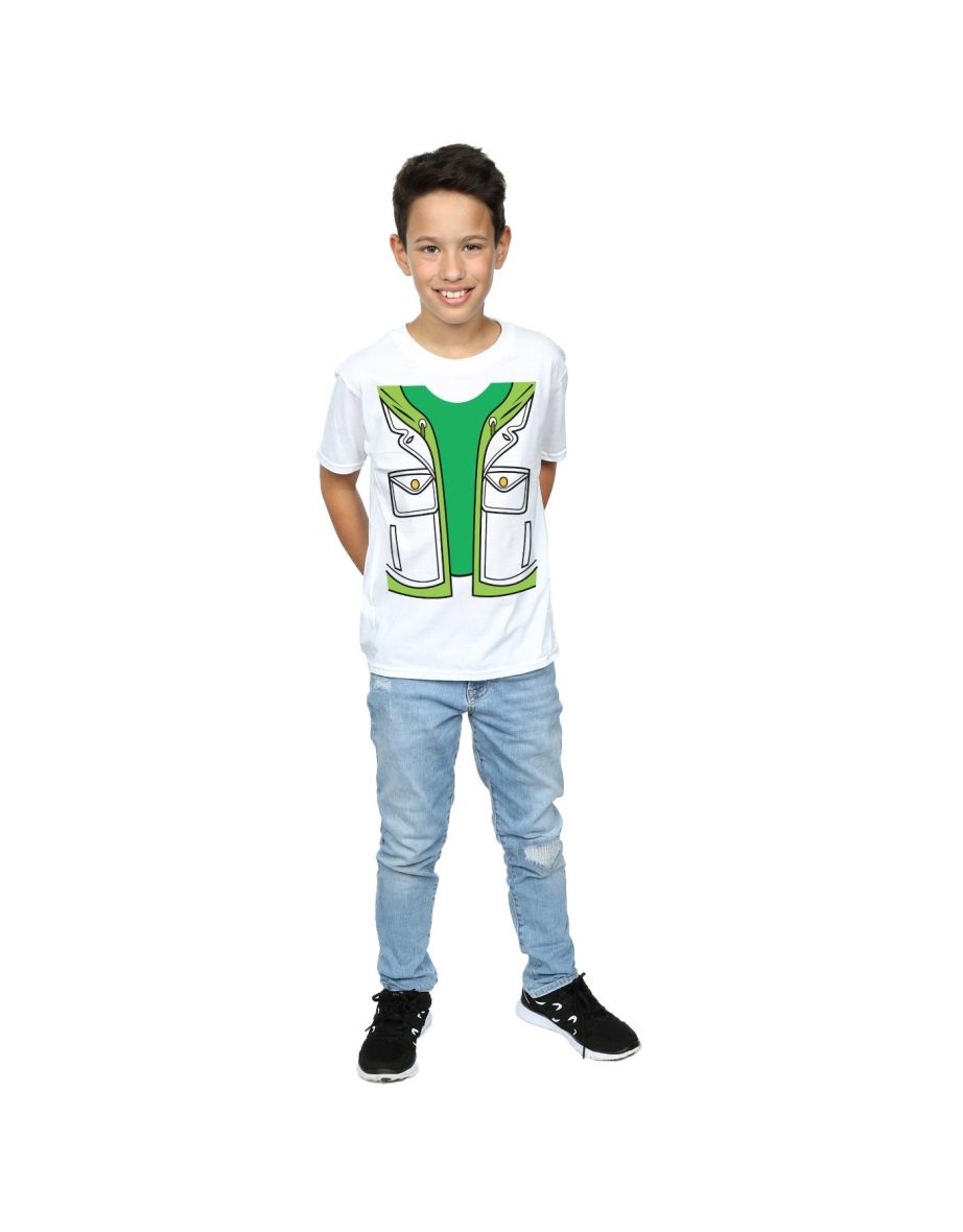 Big Bang Theory Boys Leonard Hofstadter Costume T-Shirt - White - 3