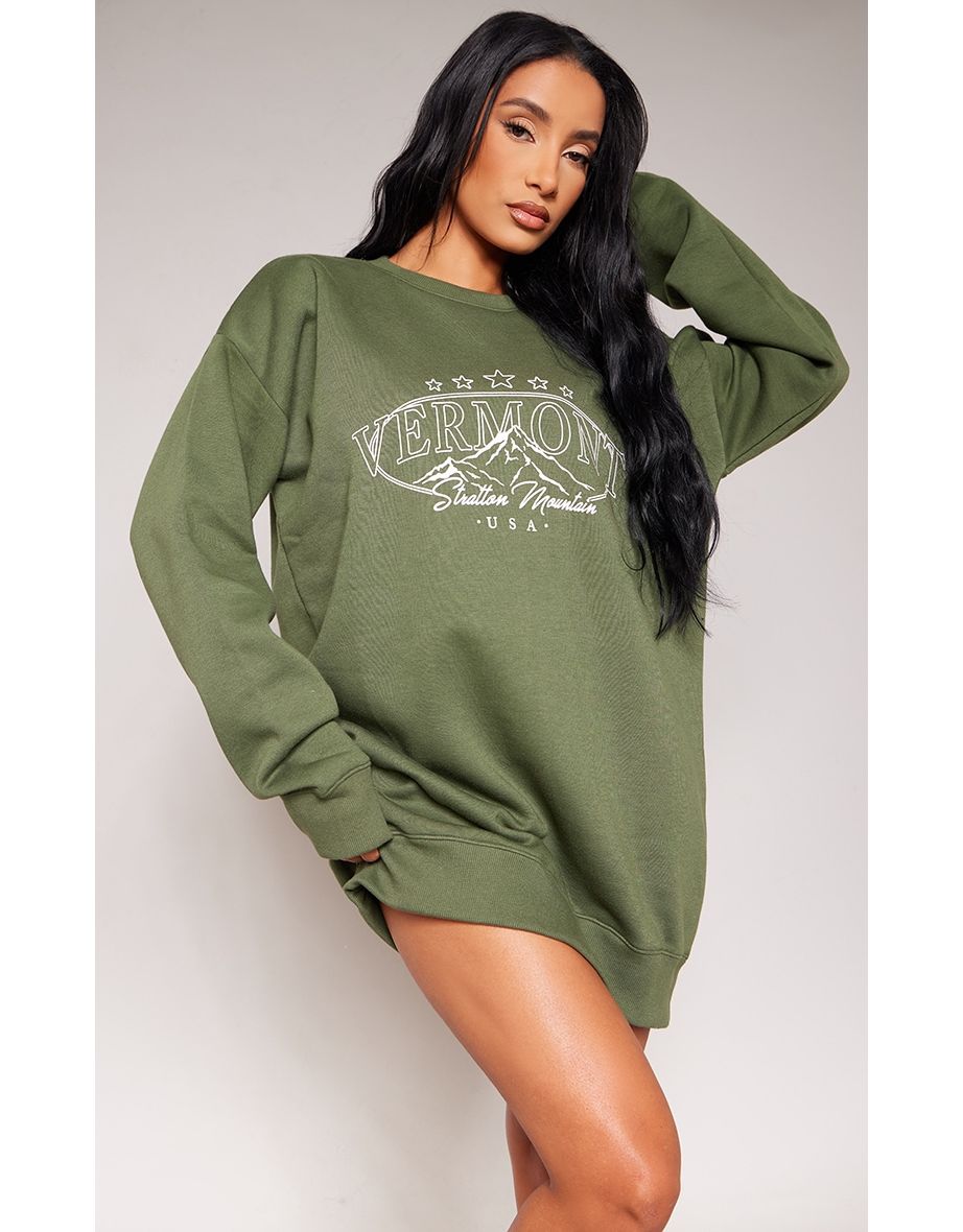 Graphic sweater dress online