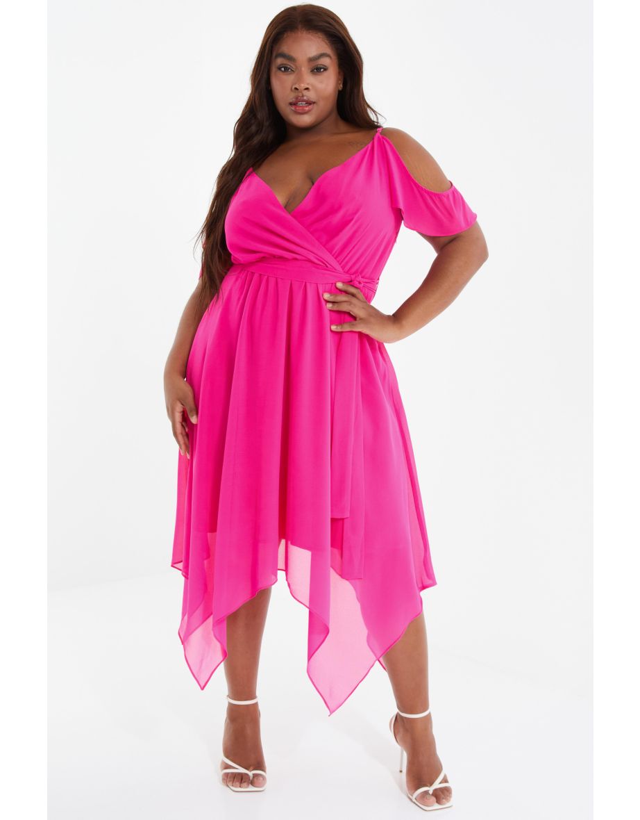 Quiz cold shoulder maxi dress new arrivals