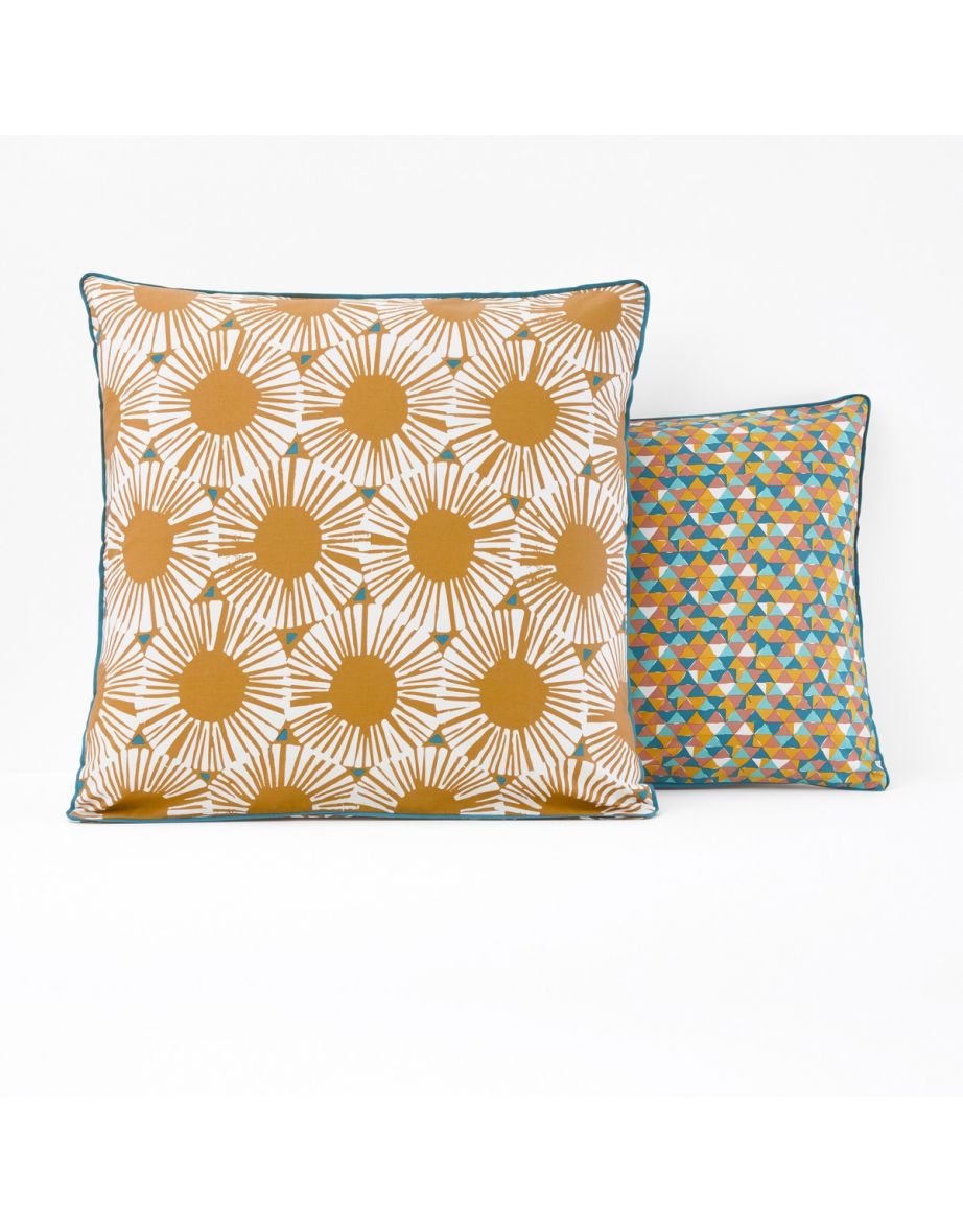 JAHIA Geometric Cotton Pillowcase