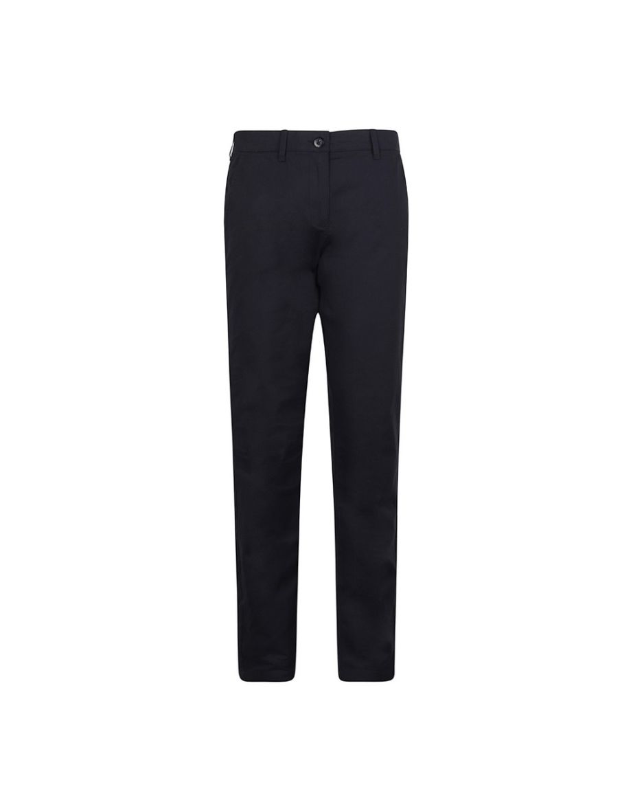 Henbury Womens/Ladies Stretch Chinos - Navy