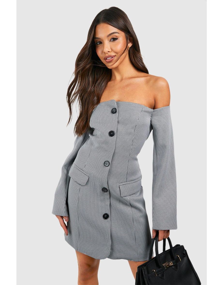 Button down blazer dress on sale