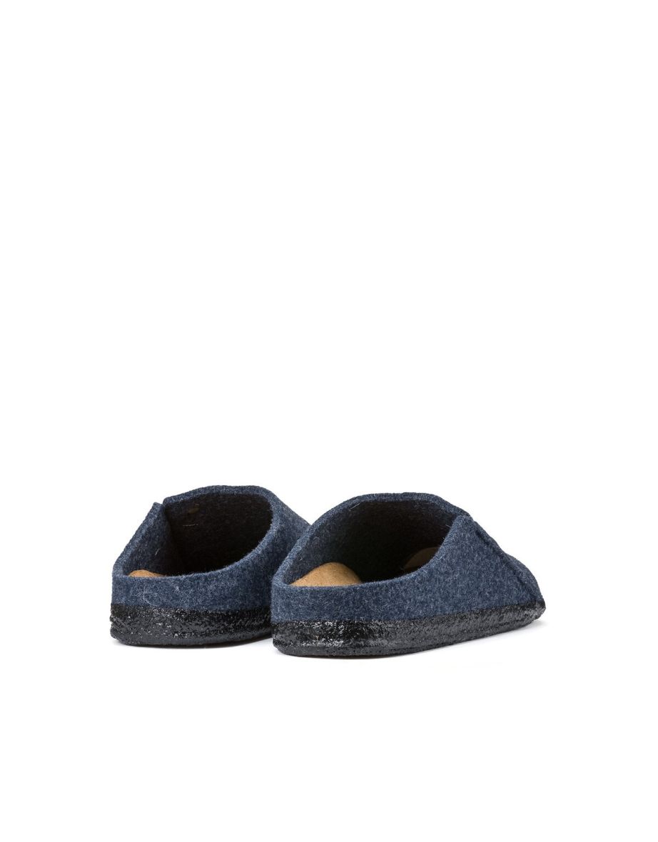 Birkenstock Blue Wool Slippers - 3