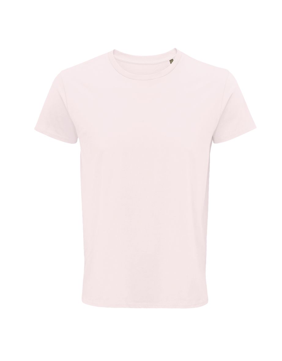 SOLS Mens Crusader Organic T-Shirt - Pale Pink