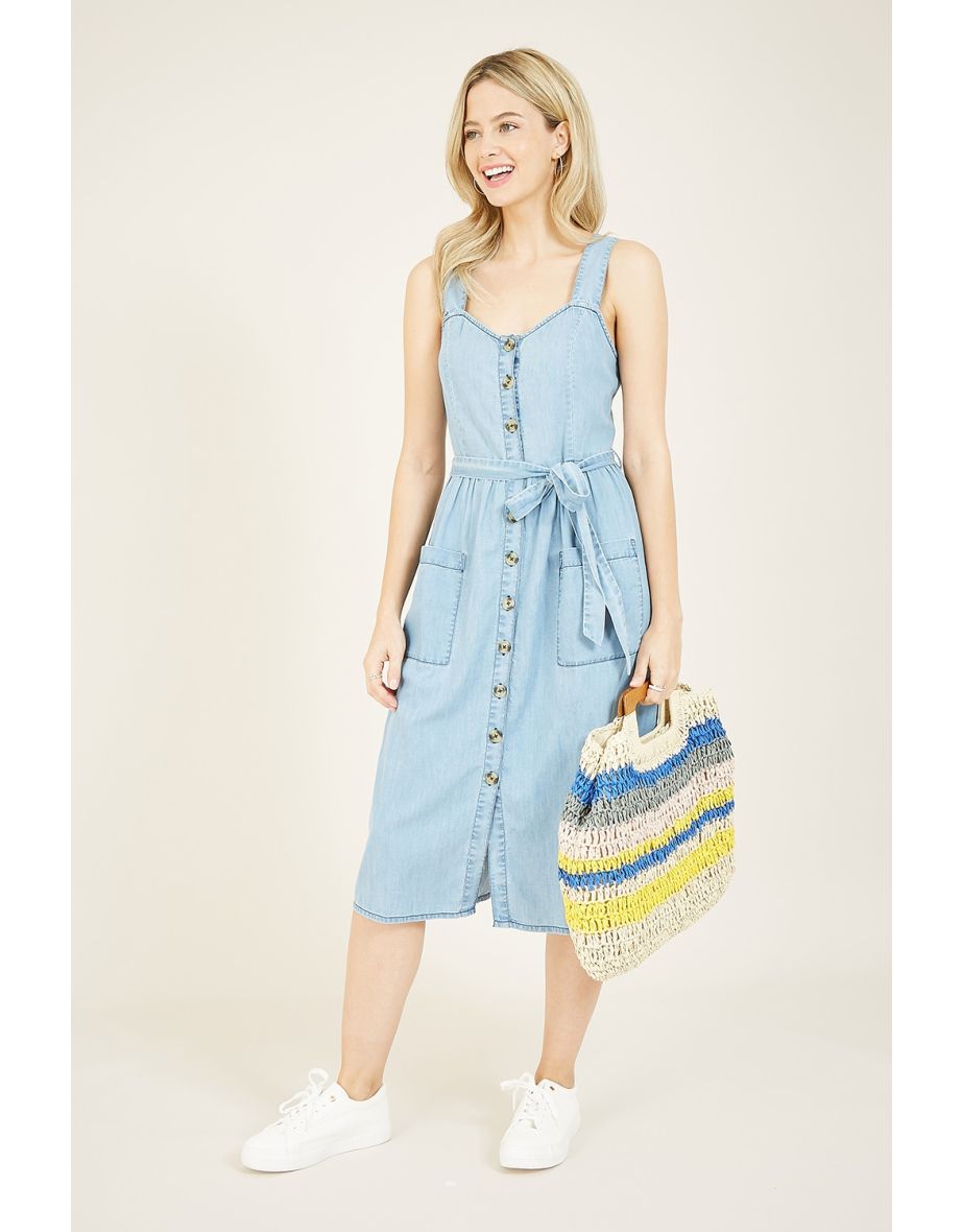 Yumi denim dress discount