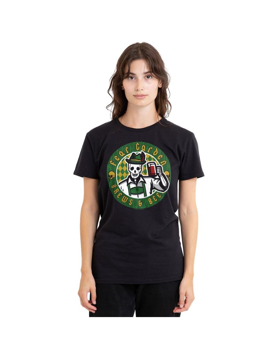 Hell Fest Unisex Adult Fear Garden T-Shirt - Black