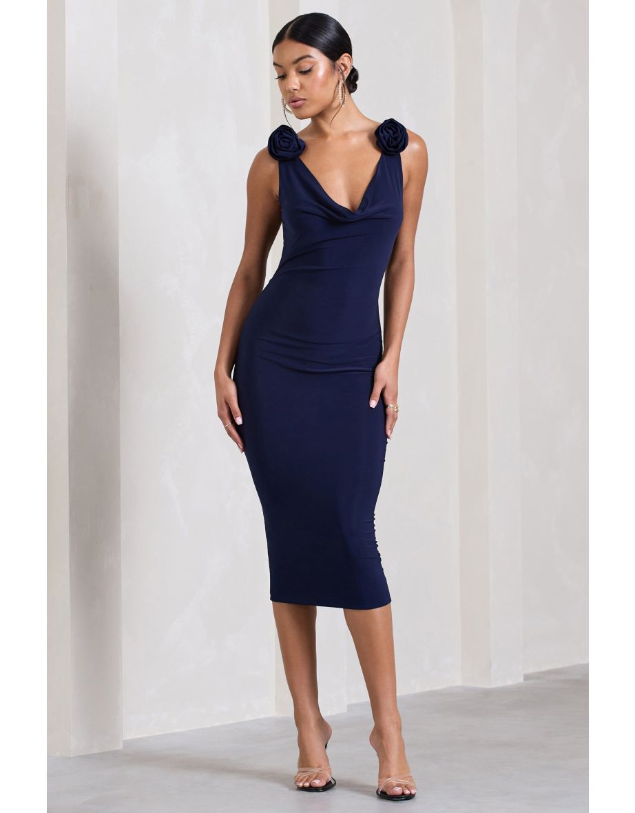 Club l hot sale navy dress