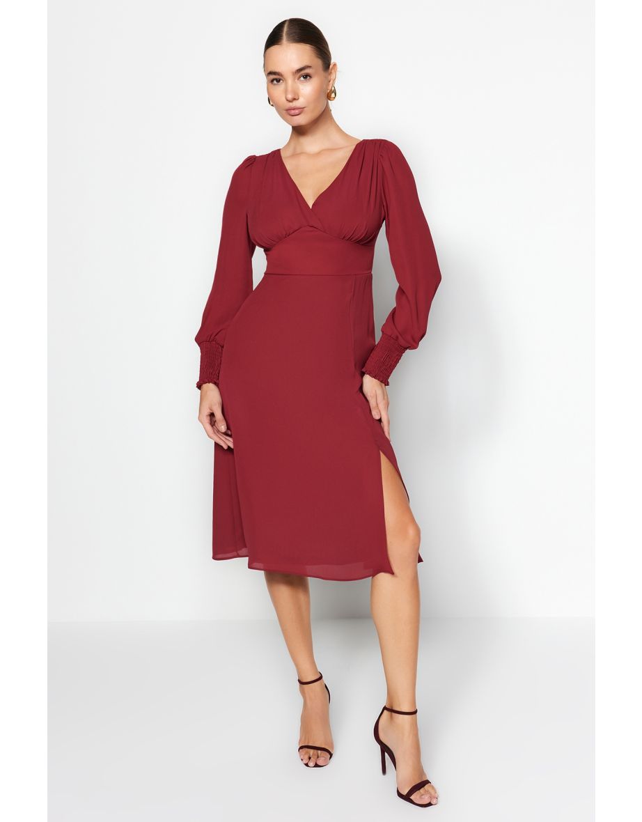 A line skater dress with sleeves store