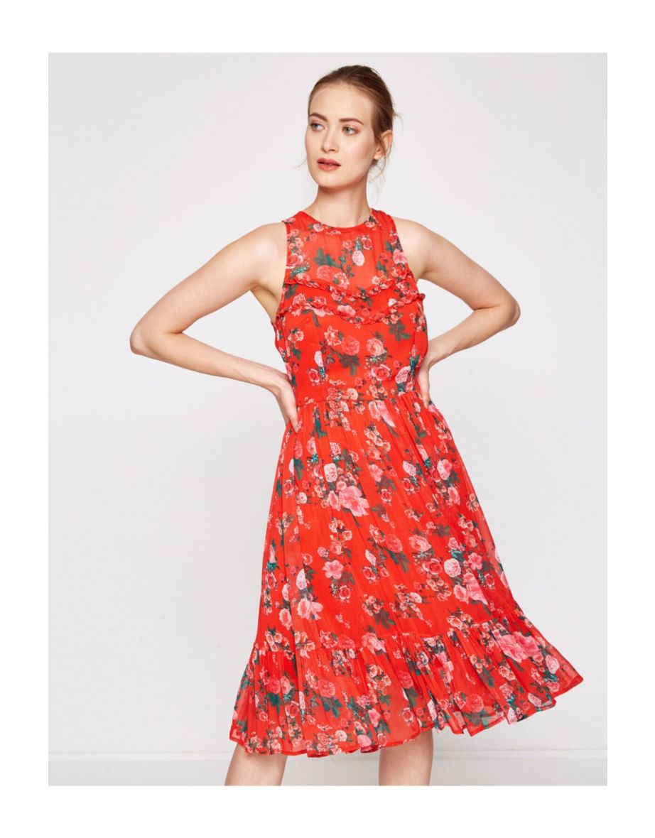 Koton floral dress best sale
