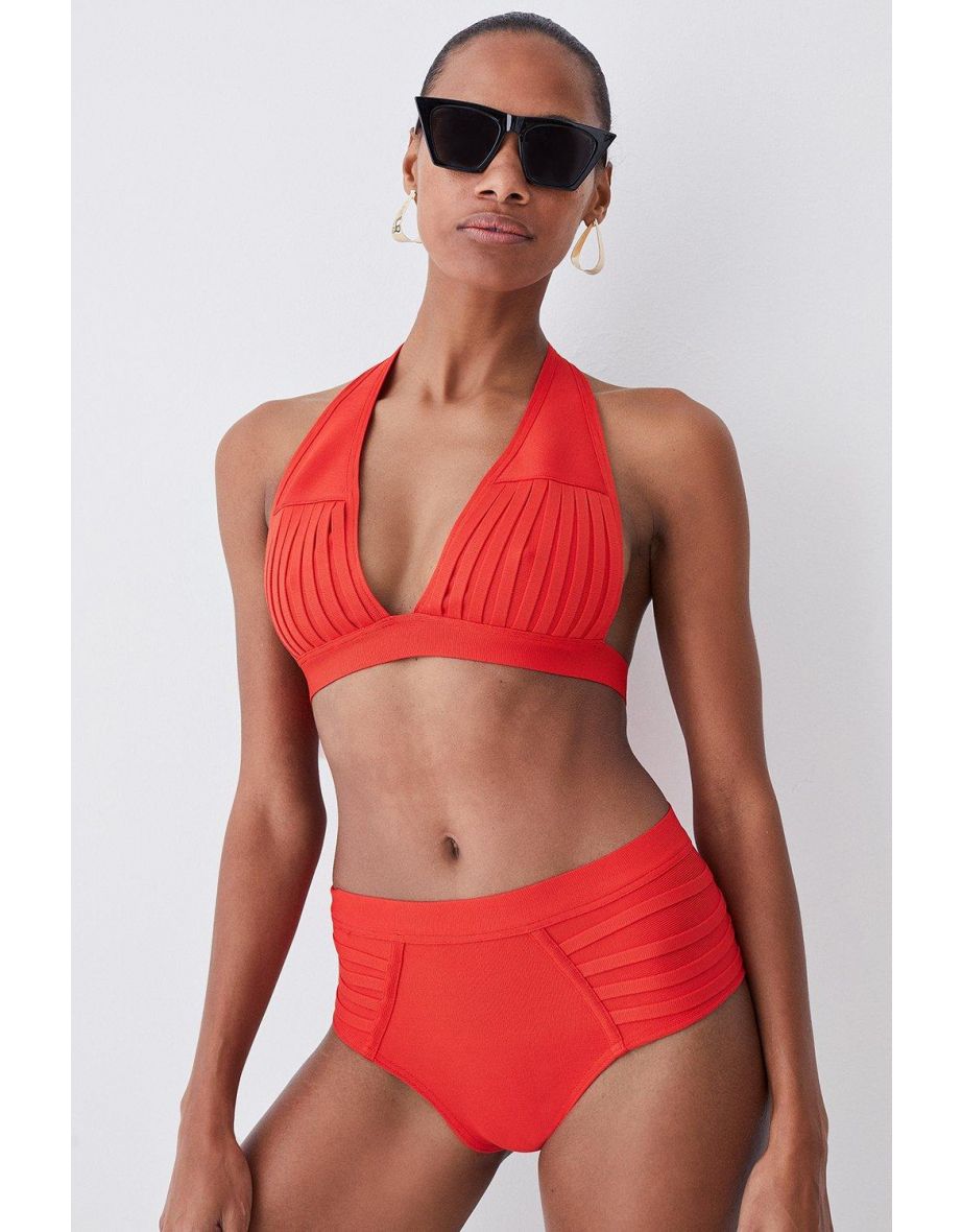 Halter Neck Bikini Top | Karen Millen