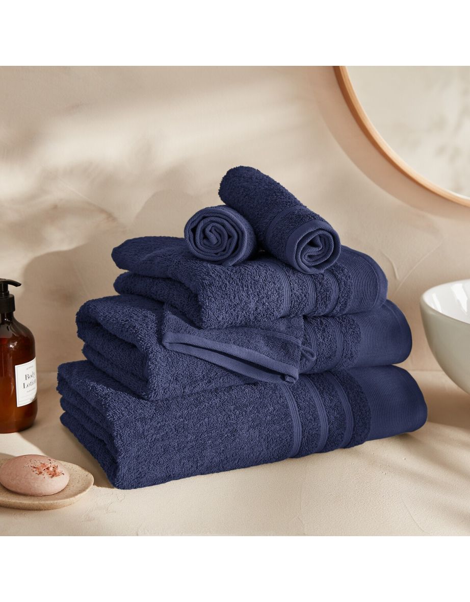 La Redoute Blue Bath Towel - 4
