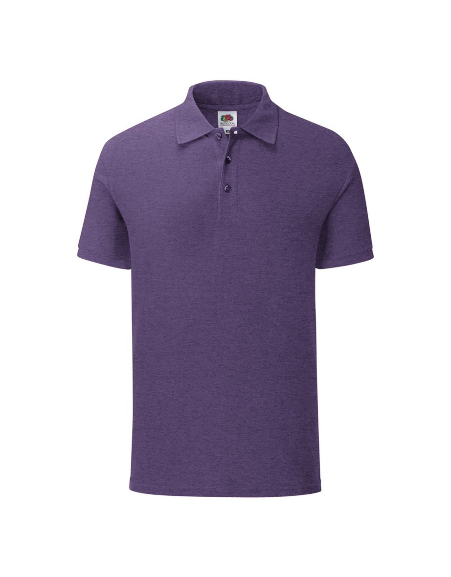 Fruit of the 2025 loom purple polo shirt